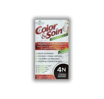 COLORATION ADVANCED 4N CHATAIN NATUREL 130ML COLOR & SOIN