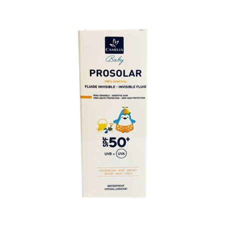 PROSOLAR BABY FLUIDE INVISIBLE SPF 50+100% NINERAL 50 ML