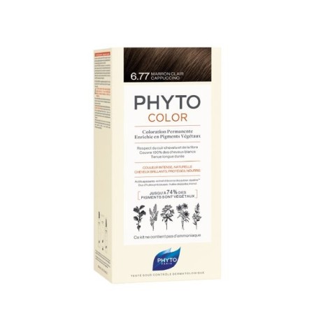 PHYTO Phytocolor  6.77 marron clair cappuccino