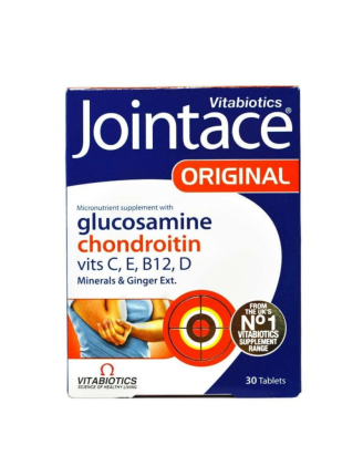 JOINTACE ORIGINAL VITABIOTICS CHONDROIITINE + GLUCOSAMINE, 30 Comprimés