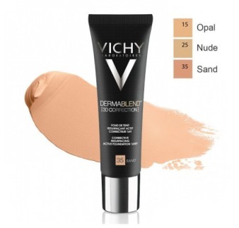 VICHY DERMABLEND 3D CORRECTION SPF25 - NUDE 25 -30ml