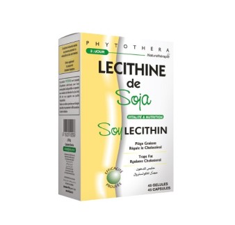 Lécithine de Soja - 35  capsules de la marque PHYTOTHERA