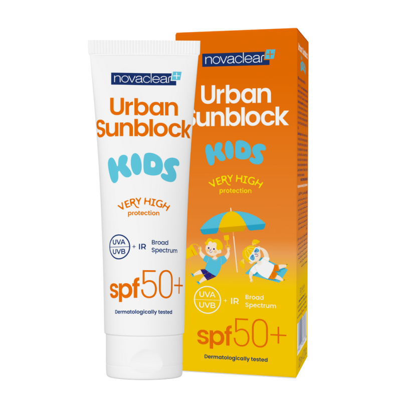 NOVACLEAR Urban Sunblock cream SPF 50+ for kids NOVACLEAR Urban Sunblock cream SPF 50+ for kids