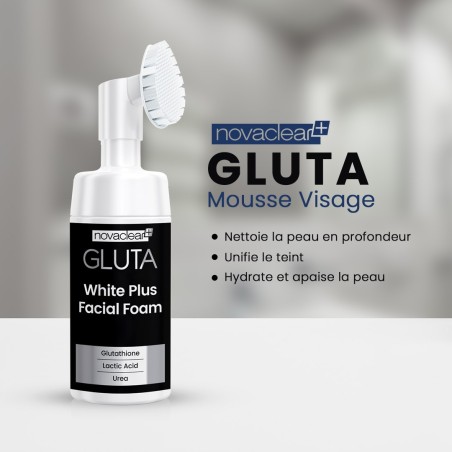 NOVACLEAR GLUTA WHITE MOUSSE ÉCLAIRCISSANTE VISAGE100ML