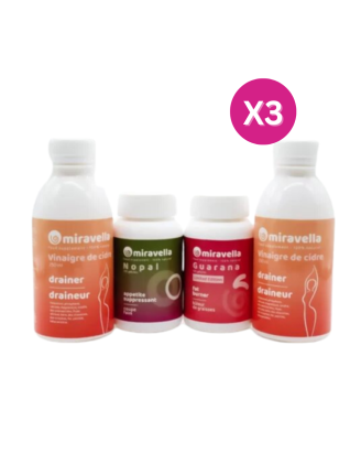 MIRAVELLA PACK MINCEUR - CURE 3 MOIS