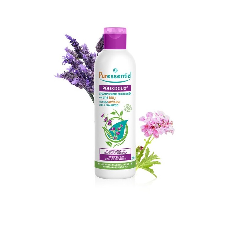 PURESSENTIEL POUXDOUX SHAMPOOING BIO - 200 ML PURESSENTIEL POUXDOUX SHAMPOOING BIO - 200 ML