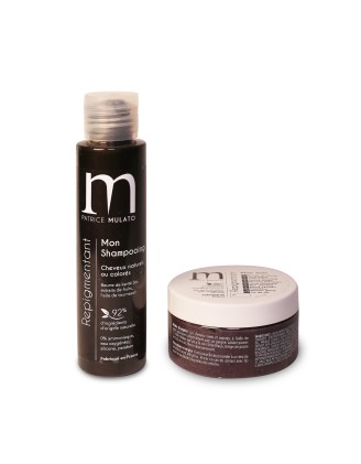KIT REPIGMENTANT MARRON GLACÉ SHAMPOING & SOIN PATRICE MULATO
