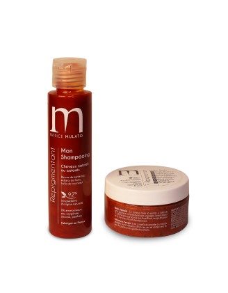 KIT REPIGMENTANT SIENNE BRÛLÉE SHAMPOING & SOIN PATRICE MULATO