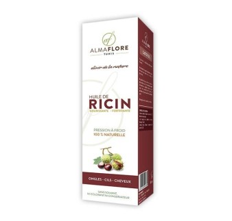 ALMAFLORE Huile de Ricin - 50 ml