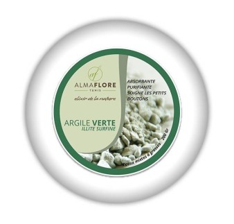 ALMAFLORE Argile Verte surfine - 200 g