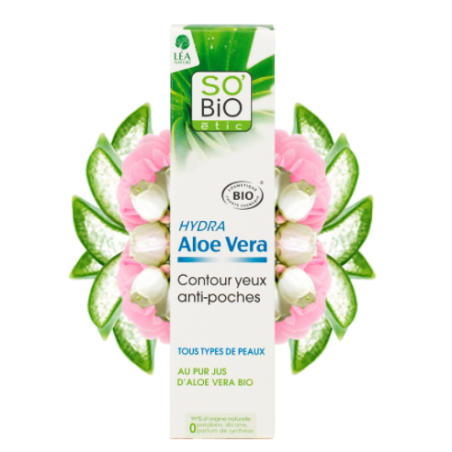 SO BIO HYDRA ALOE VERA CONTOUR YEUX ANTI-POCHES