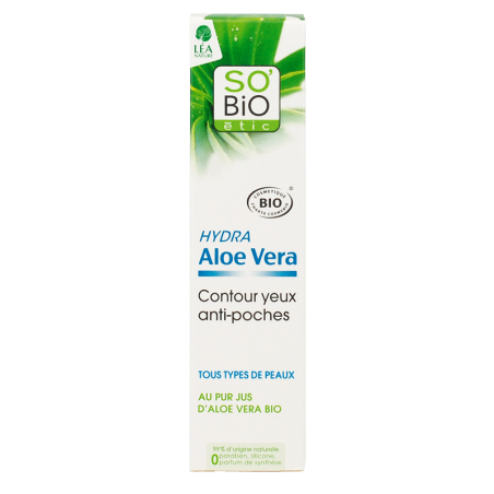 SO BIO HYDRA ALOE VERA CONTOUR YEUX ANTI-POCHES