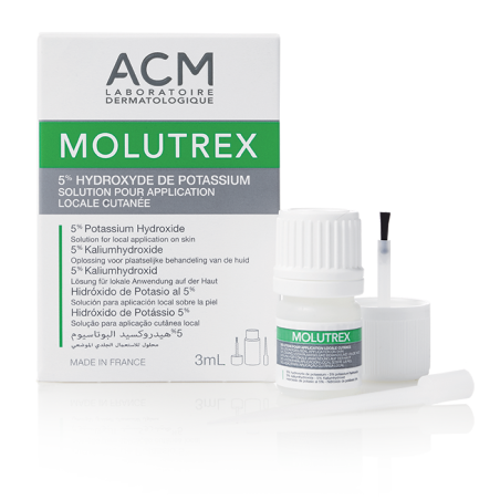 Molutrex Traitement du Molluscum contagiosum - 10 ml