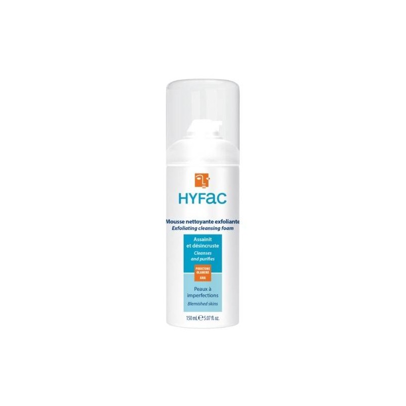 HYFAC MOUSSE NETTOYANTE EXFOLIANTE (150ML)