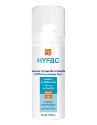 HYFAC MOUSSE NETTOYANTE EXFOLIANTE (150ML)