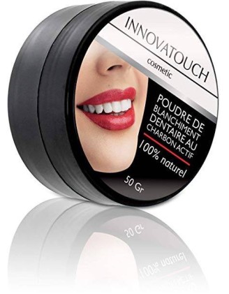 INNOVATOUCH POUDRE DE BLANCHIMENT DENTAIRE AU CHARBON 50 ML