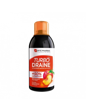 FORTE PHARMA TURBODRAINE MINCEUR THÉ VERT PÊCHE 500ML