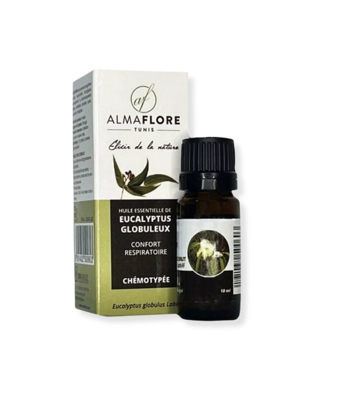 ALMAFLORE Huile Essentielle d'Eucalyptus Globuleux 10ML