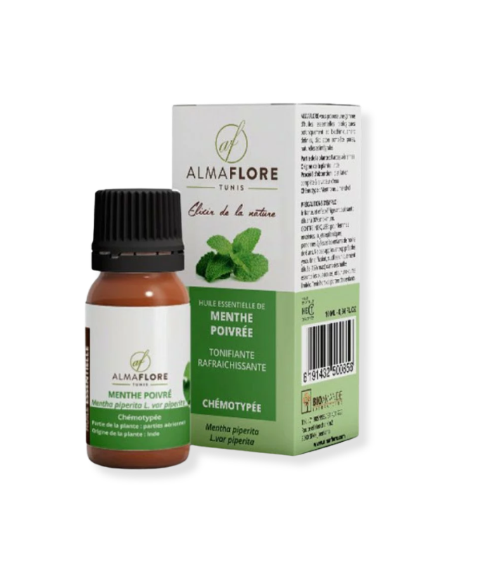 ALMAFLORE Huile Essentielle de Menthe Poivrée