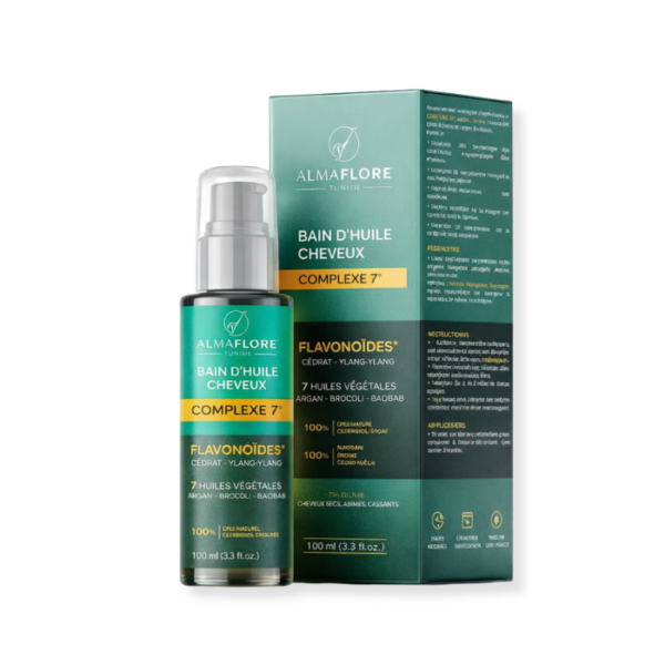 ALMAFLORE_Bain_d’Huile_Pour_Cheveux_100_ml