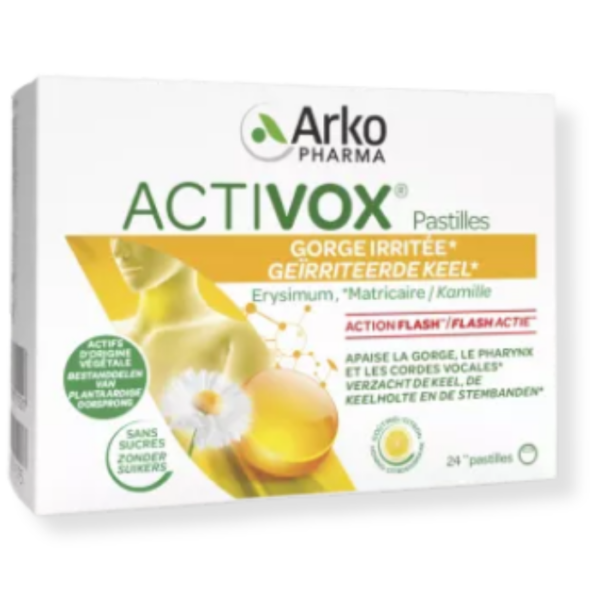 ARKO PHARMA ACTIVOX MIEL CITRON PASTILLES B24
