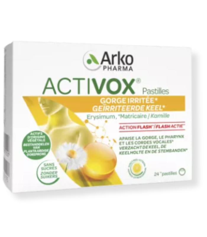 ARKO PHARMA ACTIVOX MIEL CITRON PASTILLES B24