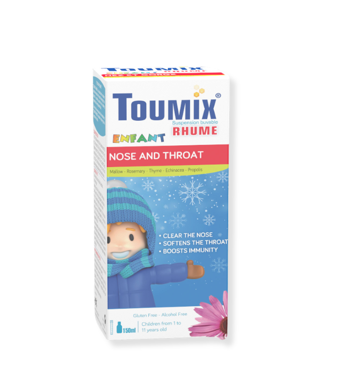 HDC TOUMIX RHUME ENFANT SUSP BUVABLE 150ML