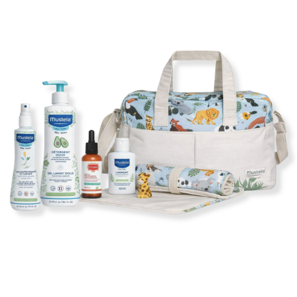 MUSTELA SAC MATERNITE JUNGLE