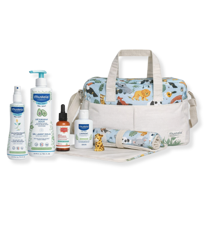 MUSTELA SAC MATERNITE JUNGLE