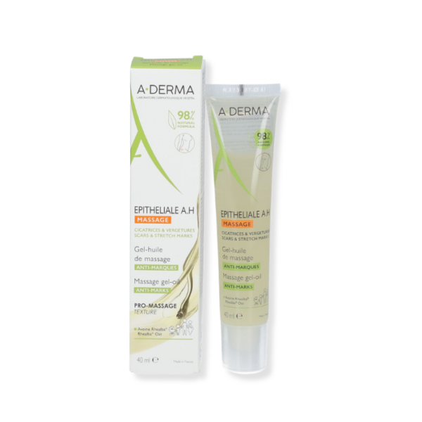 ADERMA EPITHELIALE AH MASSAGE GEL HUILE 40ML