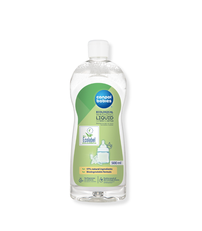 CANPOL BABIES LIQUIDE DE RINCAGE POUR TETINES ET BIBERONS 500 ML 1500