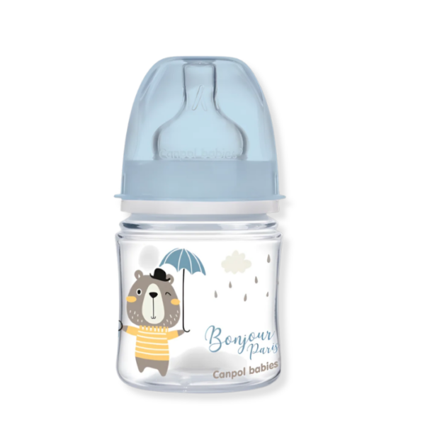 CANPOL BIB ANTI COLIQ PP LARGE BONJOUR PARIS BLEU 35231 120ML