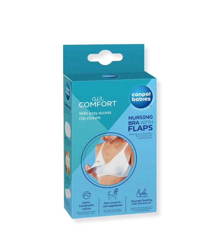 CANPOL SOUTIEN GORGE D'ALLAITEMENT COTON 85A 26753