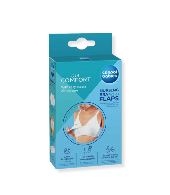 CANPOL SOUTIEN GORGE D'ALLAITEMENT COTON 90B 26758