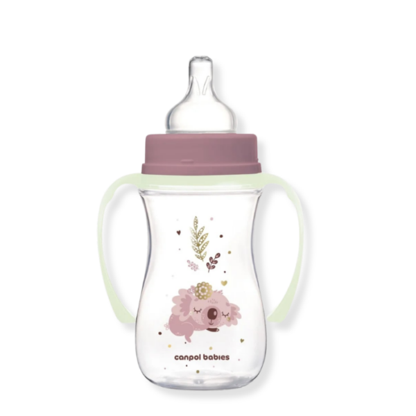 CANPOL_BIB_ANTI_COLIQ_PP_SLEEPY_KOALA_LARGE_PINK_35_237_240ML[1]