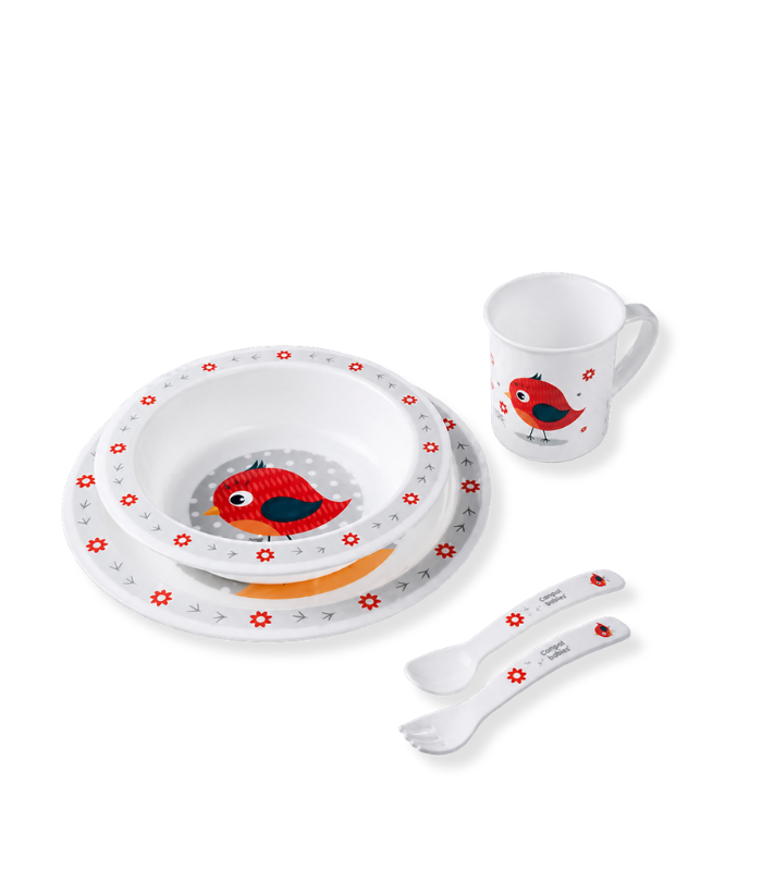 CANPOL_SET_5PCS_HAPPY_ANIMALS_OISEAU_ROUGE_4_401[1]