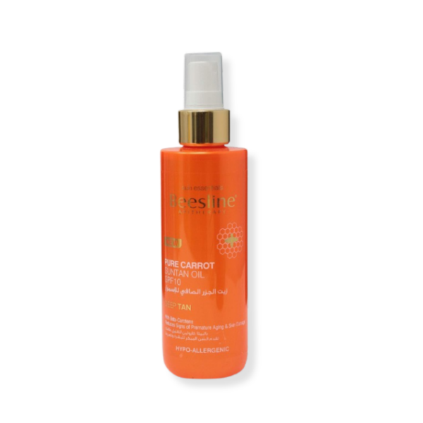 BEESLINE PURE CARROT SUNTAIN OIL SPF10 200ML