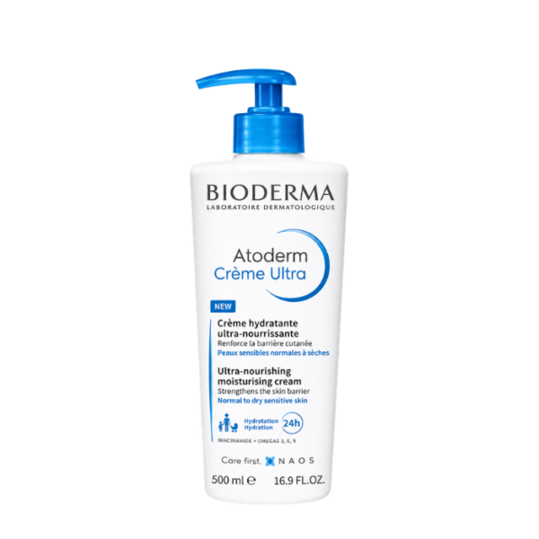 BIODERMA ATODERM CR HYD ULTRA P/S POMPE 500ML
