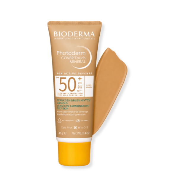 BIODERMA PHOTODERM COVER TOUCH MINERAL SPF50+ DOREE PMG 40G 3431