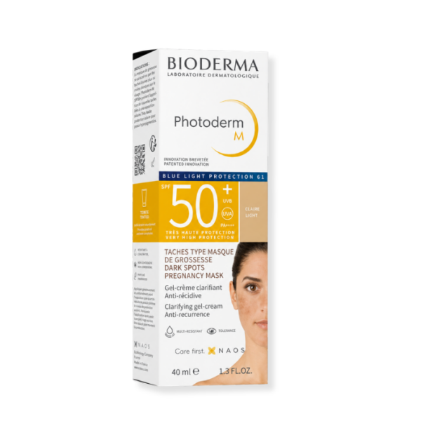 BIODERMA PHOTODERM M SPF 50+ TEINTE CLAIRE 40ML 4414