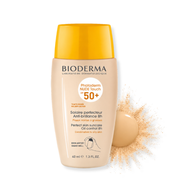 BIODERMA PHOTODERM NUDE TOUCH SPF 50+ TEINTE DOREE 40ML