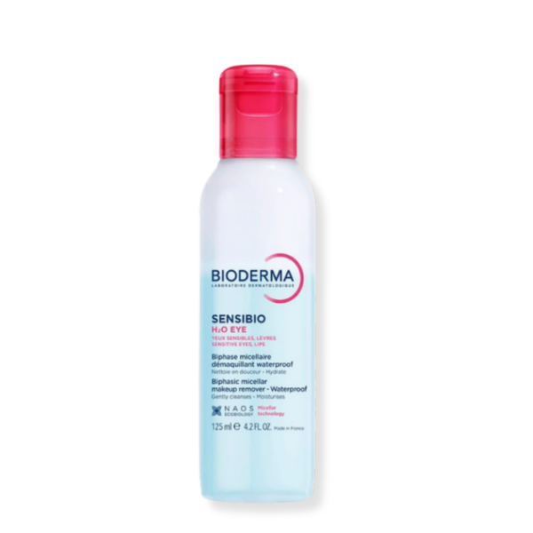 BIODERMA SENSIBIO H2O EYE BIPHASE MICELLAIRE 125ML