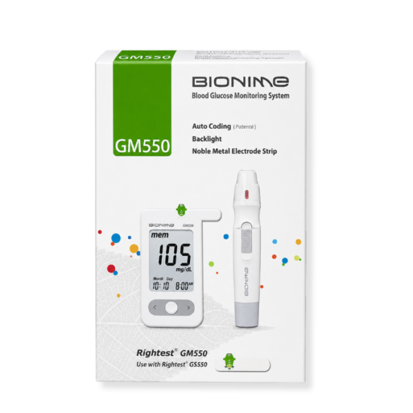 BIONIME LECTEUR DE GLYCEMIE GM550