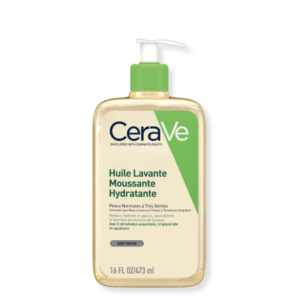 CERAVE HUILE LAVANTE MOUSSANTE 473ML