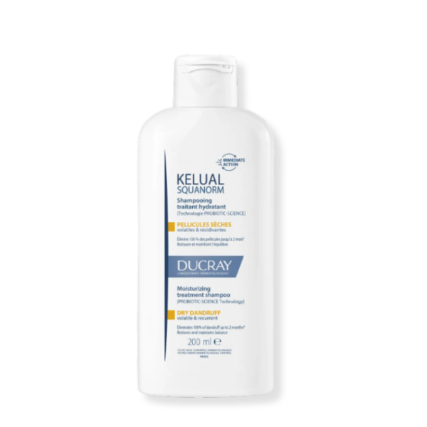 DUCRAY KELUAL SQUANORM SHAMP ANTI PELL SEC 200ML
