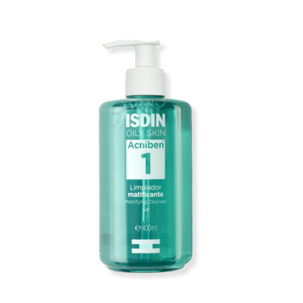 ISDIN ACNIBEN CLEANSER GEL MATIF FAVIAL 400ML 7590