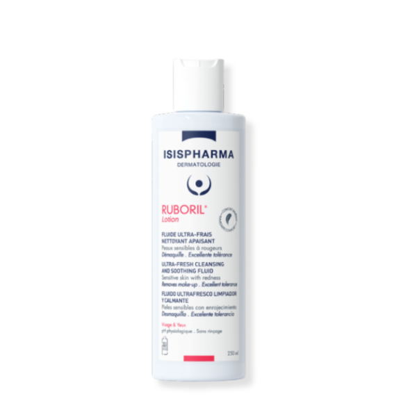 ISISPHARMA RUBORIL LOTION LAIT DEMAQUILLANT 250ML
