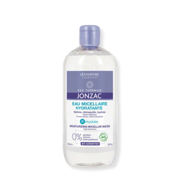 JONZAC EAU MICELLAIRE HYDRATANTE (REHYDRATE) 500ML