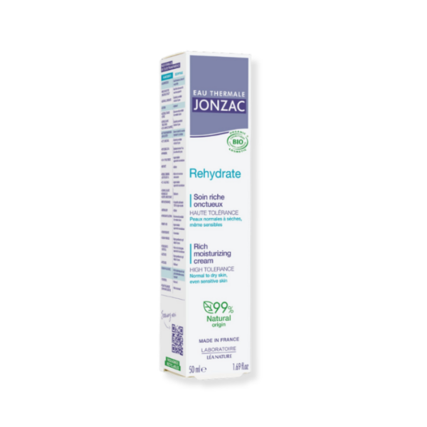 JONZAC REHYDRATE SOIN RICHE ONCTUEUX 50ML