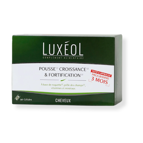 LUXEOL POUSSE CROISSANCE ET FORTIFICATION GEL B/90*3